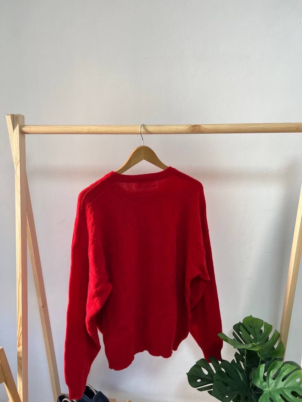 Lacoste × Vintage Chemise Lacoste Vintage Sweater Pullover Red Retro Size 7 Size US XL / EU 56 / 4 - 8 Thumbnail