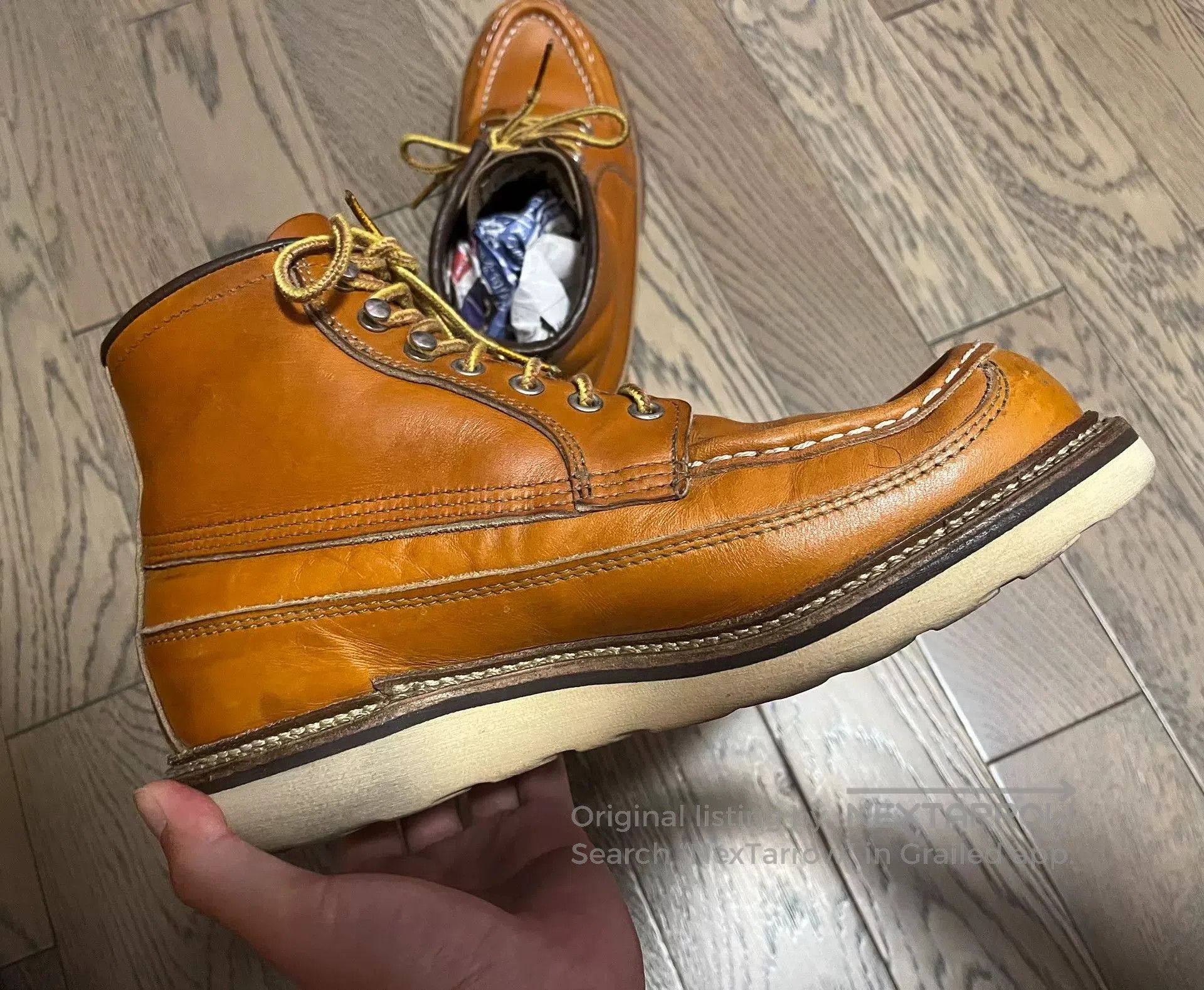 Red Wing Red Wing 9850 Dog Logo Boot. Size US 7.5 / EU 40-41 - 3 Thumbnail