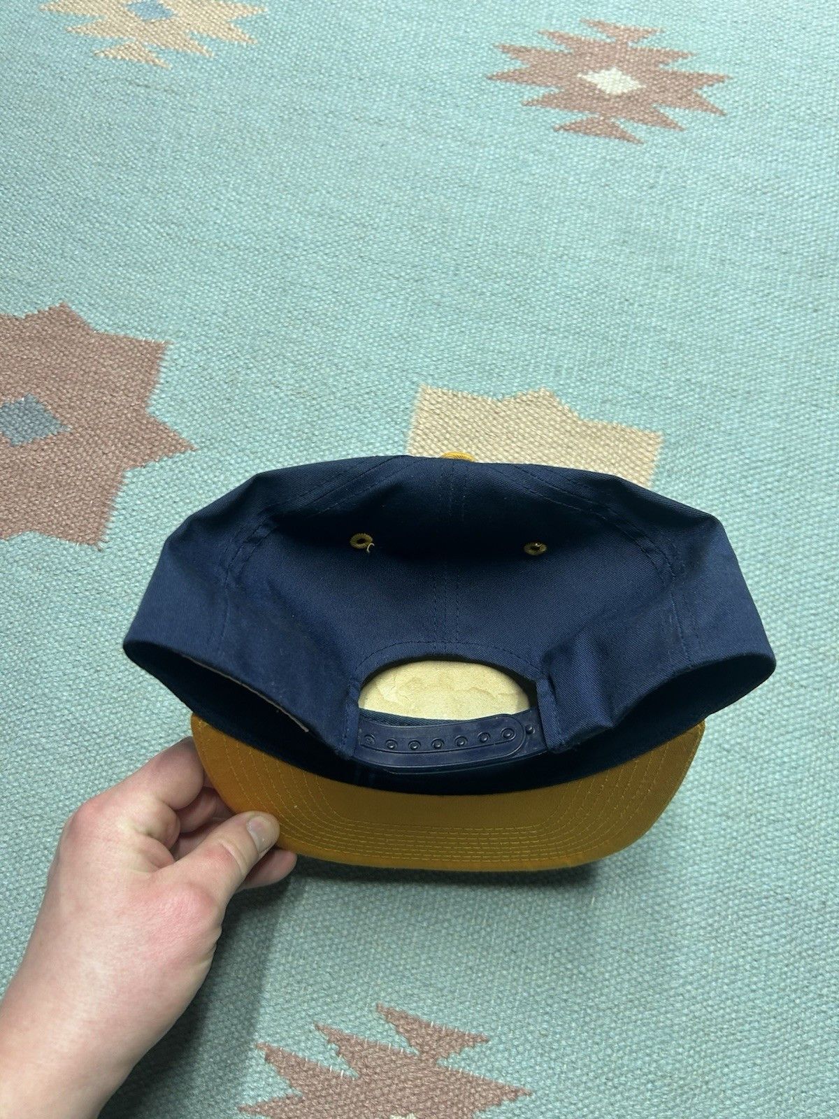 Vintage Vtg 90s snapback hat University of Michigan wolverines NCAA Size ONE SIZE - 4 Thumbnail