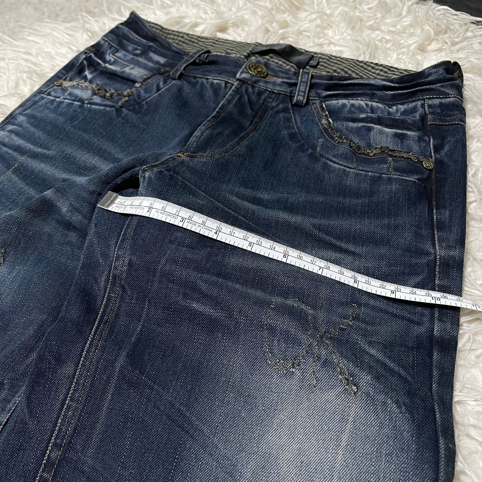Hysteric Glamour × Japanese Brand × Vintage Vintage Faded Wash Low-rise Denim Jeans Blue size 29 Size 29" - 11 Thumbnail