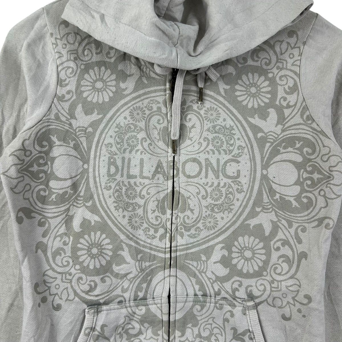 Billabong BILLABONG SURFING Vintage Floral Zip Hoodie Gray Size US M / EU 48-50 / 2 - 5 Thumbnail
