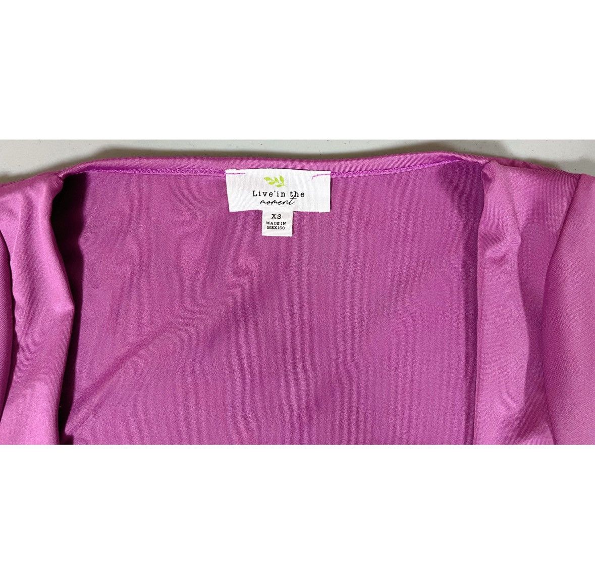 Japanese Brand Purple Square-Neck Short Sleeve Shirt Top Tee Blouse XS 🔮✨ Size XS / US 0-2 / IT 36-38 - 5 Thumbnail