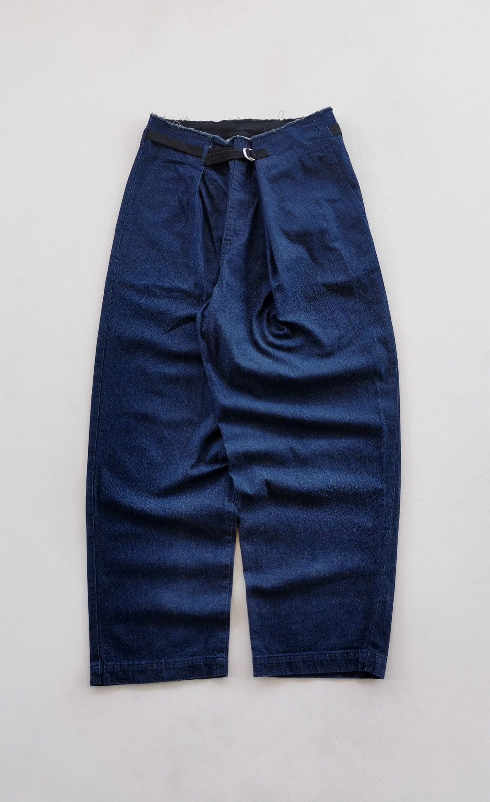 Johnbull Johnbull Japan ZP168 Wrap Denim Trousers Size 32" / US 10 / IT 46 - 1 Thumbnail