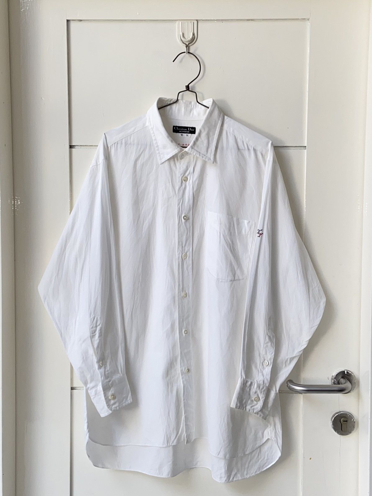 Christian Dior Monsieur CHRISTIAN DIOR MONSIEUR White Shirt Size US M / EU 48-50 / 2 - 1 Thumbnail