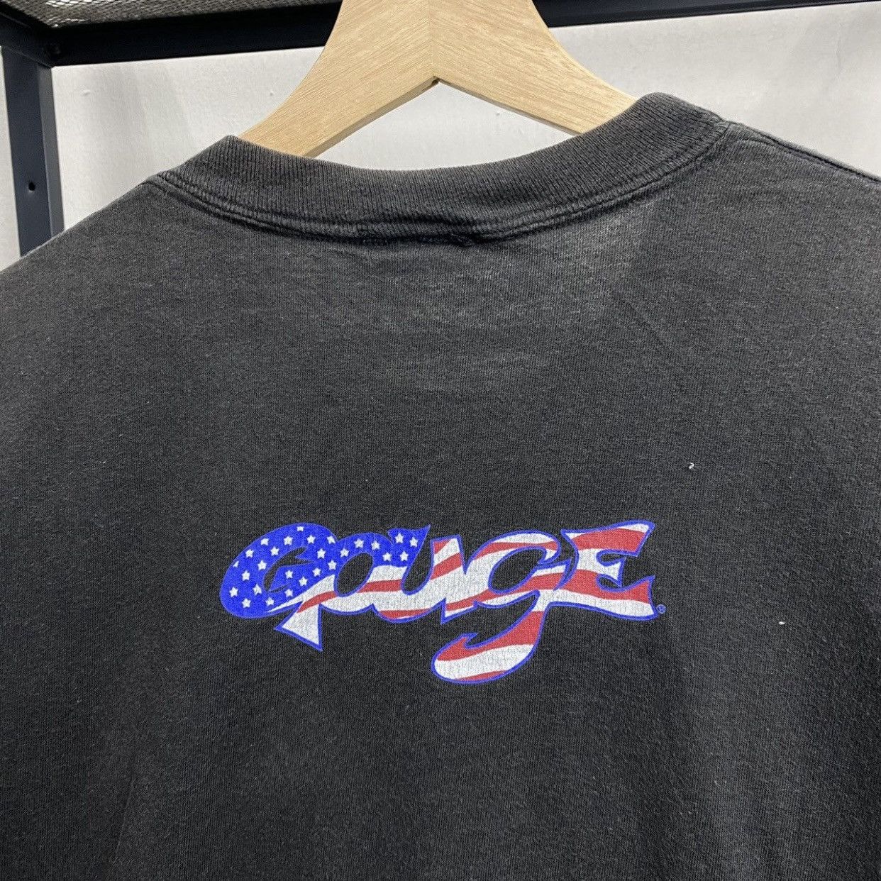 Vintage Vintage Gouge clothing skateboard tshirt fast furious free Size US L / EU 52-54 / 3 - 6 Thumbnail