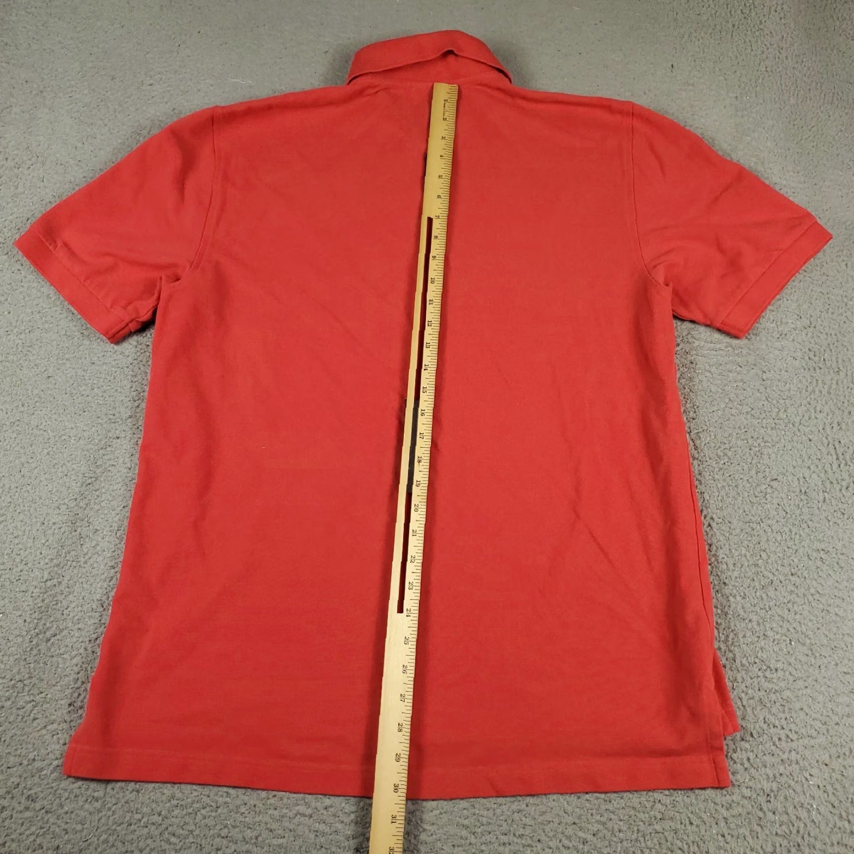 Brooks Brothers VINTAGE Brooks Brothers Polo Shirt Mens L Red Solid Short Sleeve Cotton Polo Shirt Men Large Red Casual Polo Shirt Size US L / EU 52-54 / 3 - 4 Thumbnail