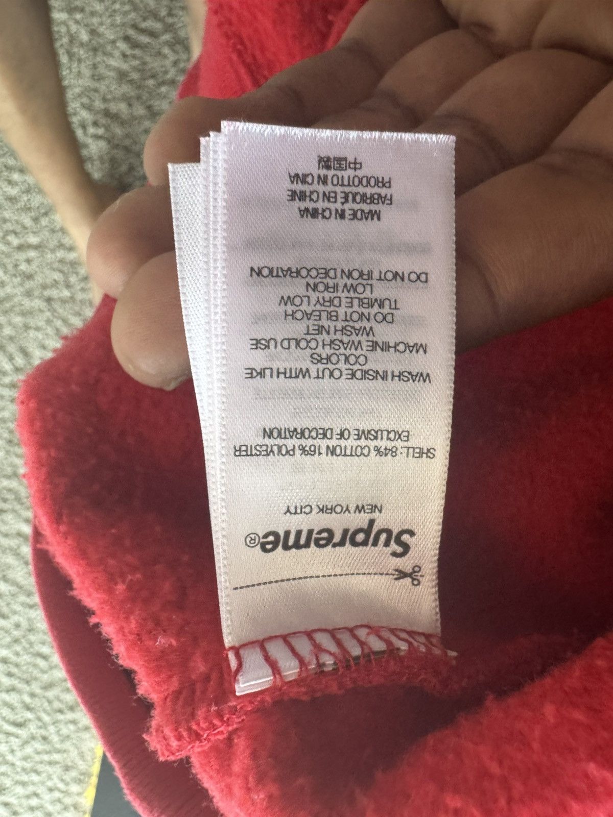 Supreme Red Supreme Champions Studded Hoodie Sz L Size US L / EU 52-54 / 3 - 8 Thumbnail
