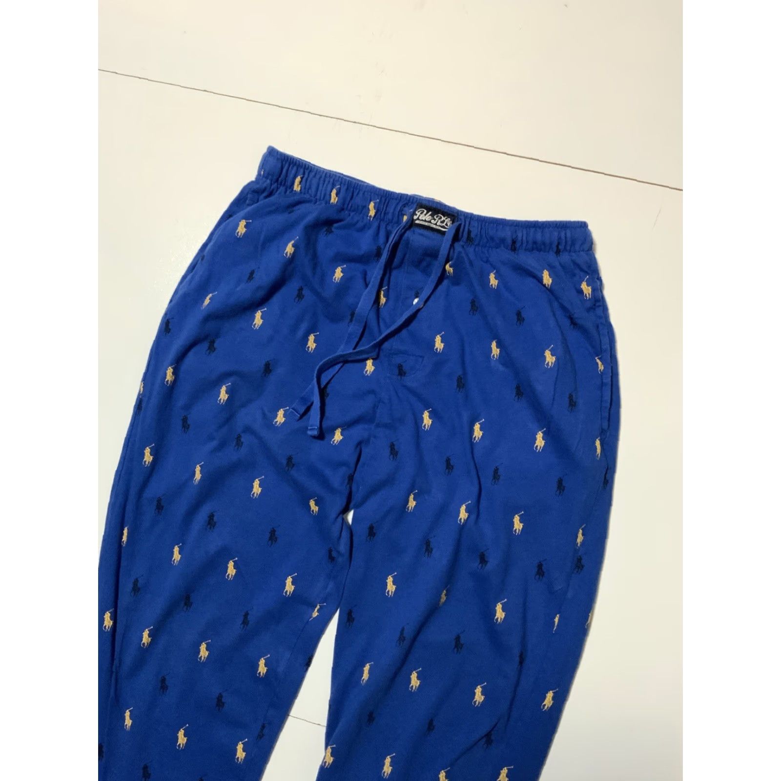 Polo Ralph Lauren Polo Ralph Lauren Sleepwear All Over Print Pony Player Logo Jogger Pants Sz. M Size US M / EU 48-50 / 2 - 4 Thumbnail
