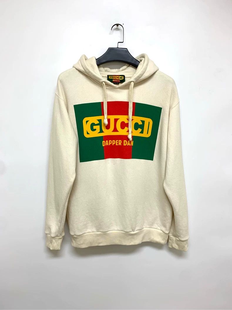 Gucci Gucci Dapper Dan Logo Hooded Sweatshirt Size US M / EU 48-50 / 2 - 1 Thumbnail