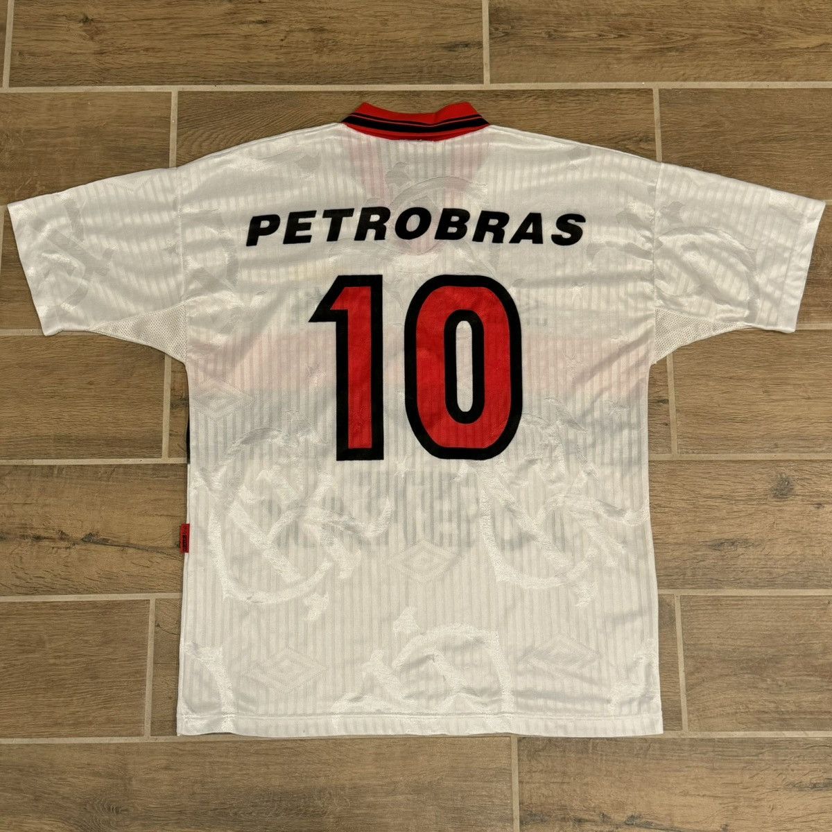Umbro × Vintage Umbro Flamengo Brazil #10 Centenary 1995/1996 Soccer Jersey Size US L / EU 52-54 / 3 - 2 Thumbnail