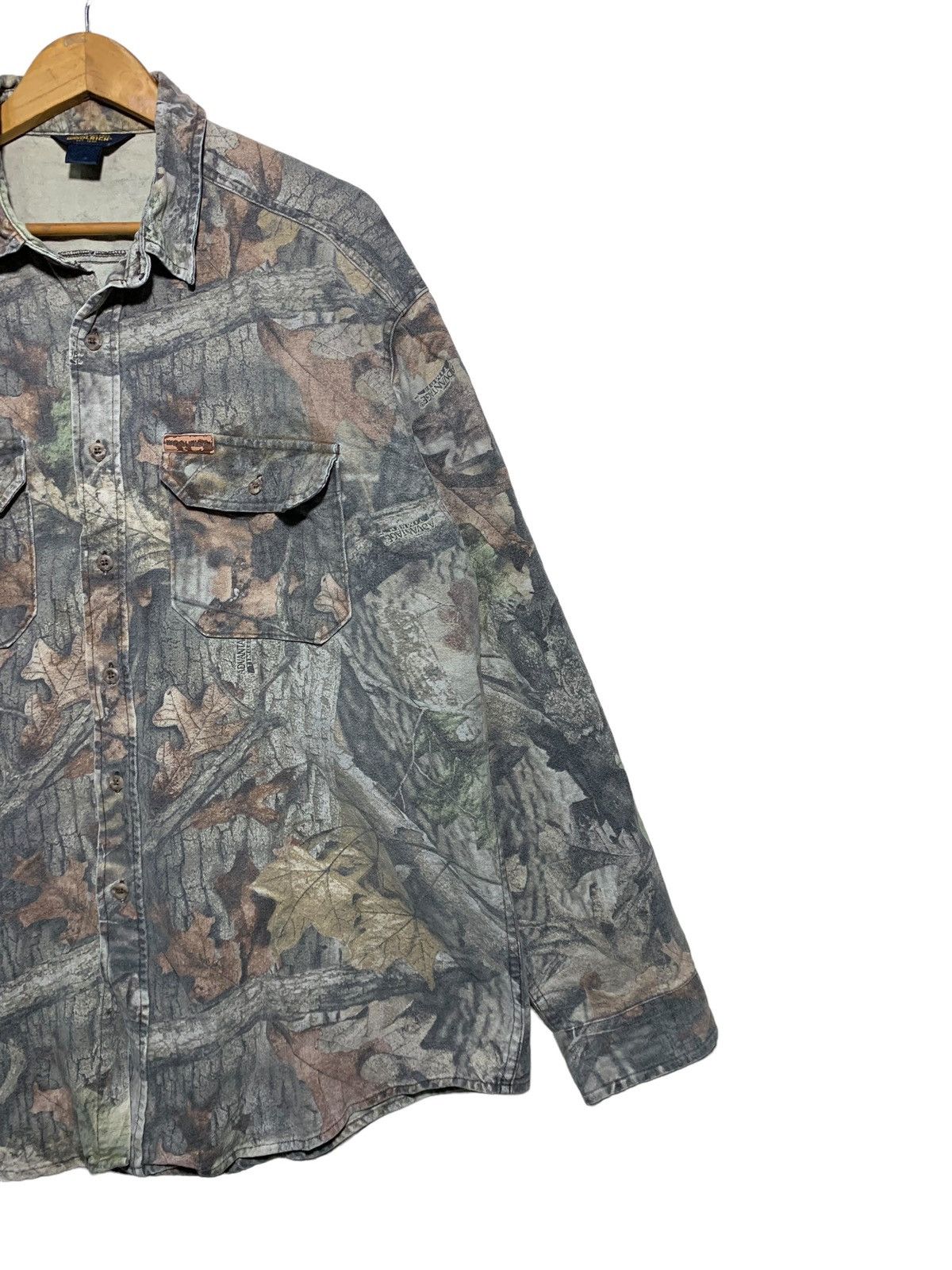 Realtree 🔥VTG WOOLRICH REALTREE CAMO BUTTON UP Size US XL / EU 56 / 4 - 3 Thumbnail