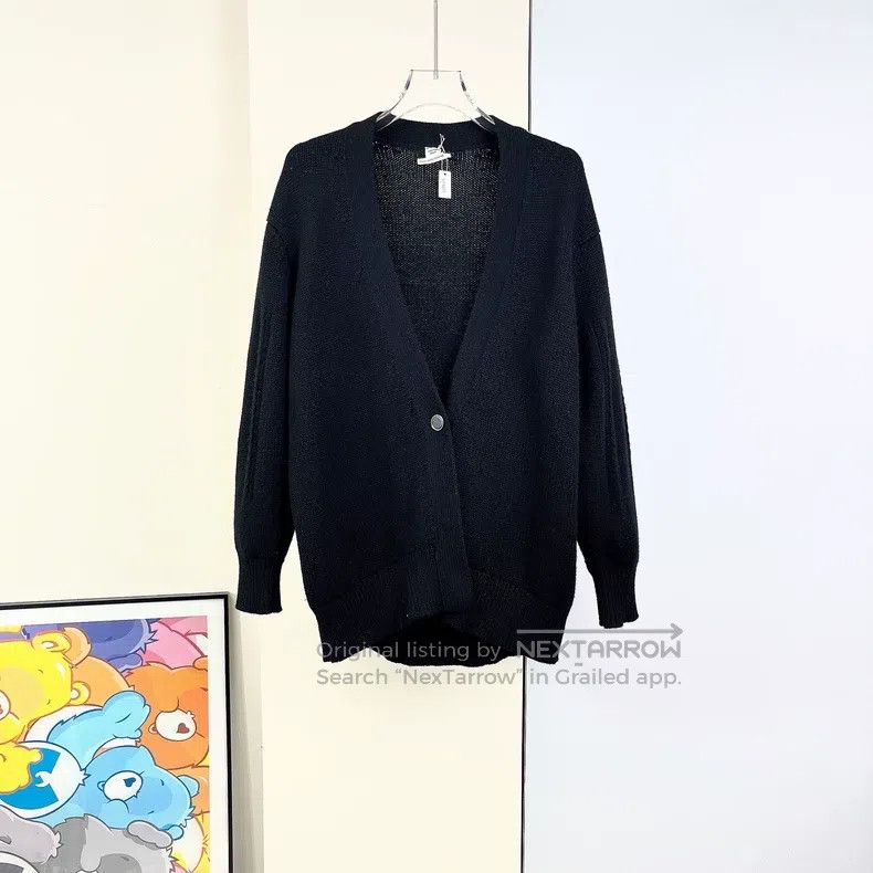 Hermes Hermes Black Knit Cardigan Size XXS / US 00 / IT 34 - 1 Thumbnail