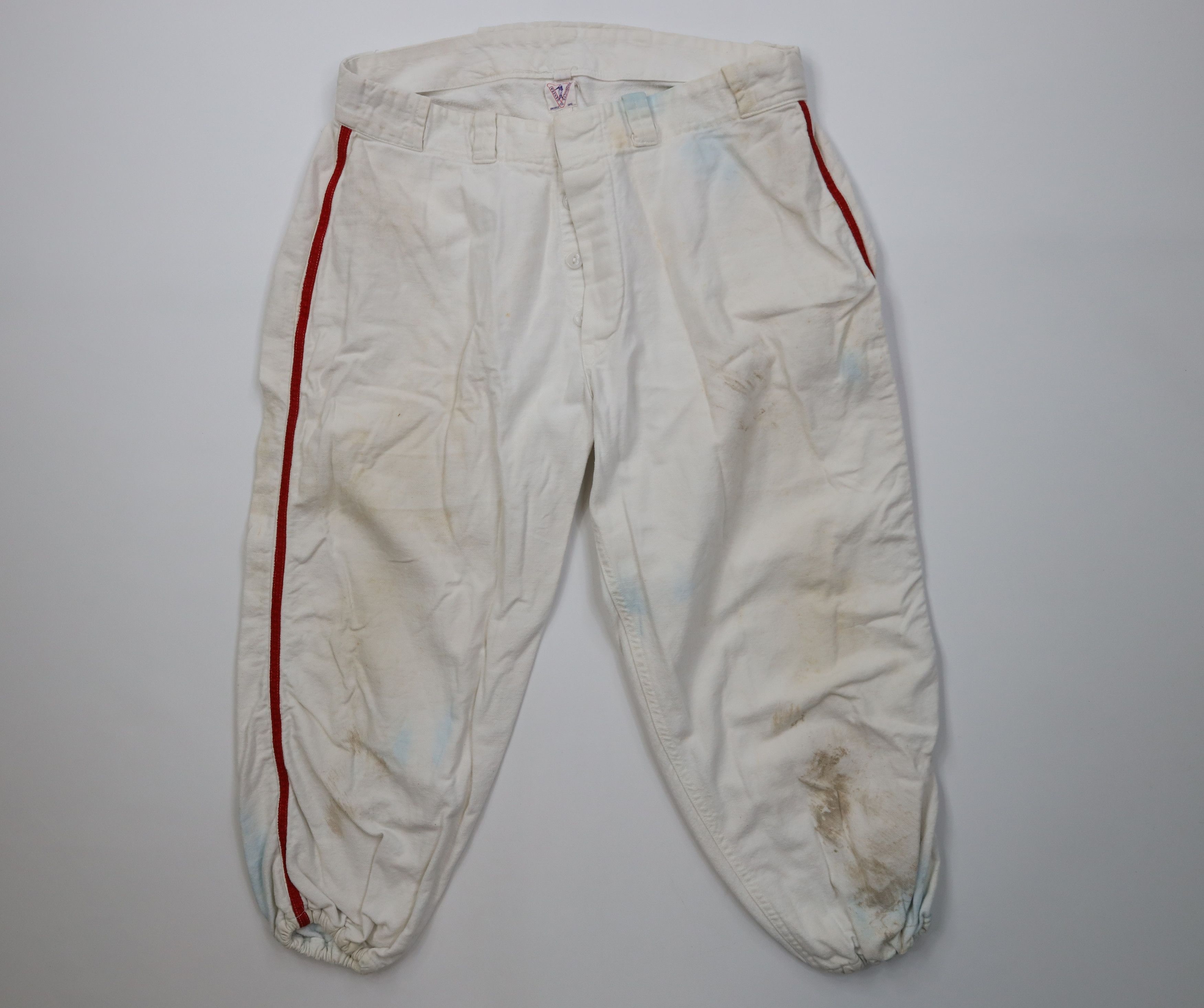 Vintage Vintage 40s 50s Button Fly Baseball Football Pants USA Size US 34 / EU 50 - 1 Thumbnail