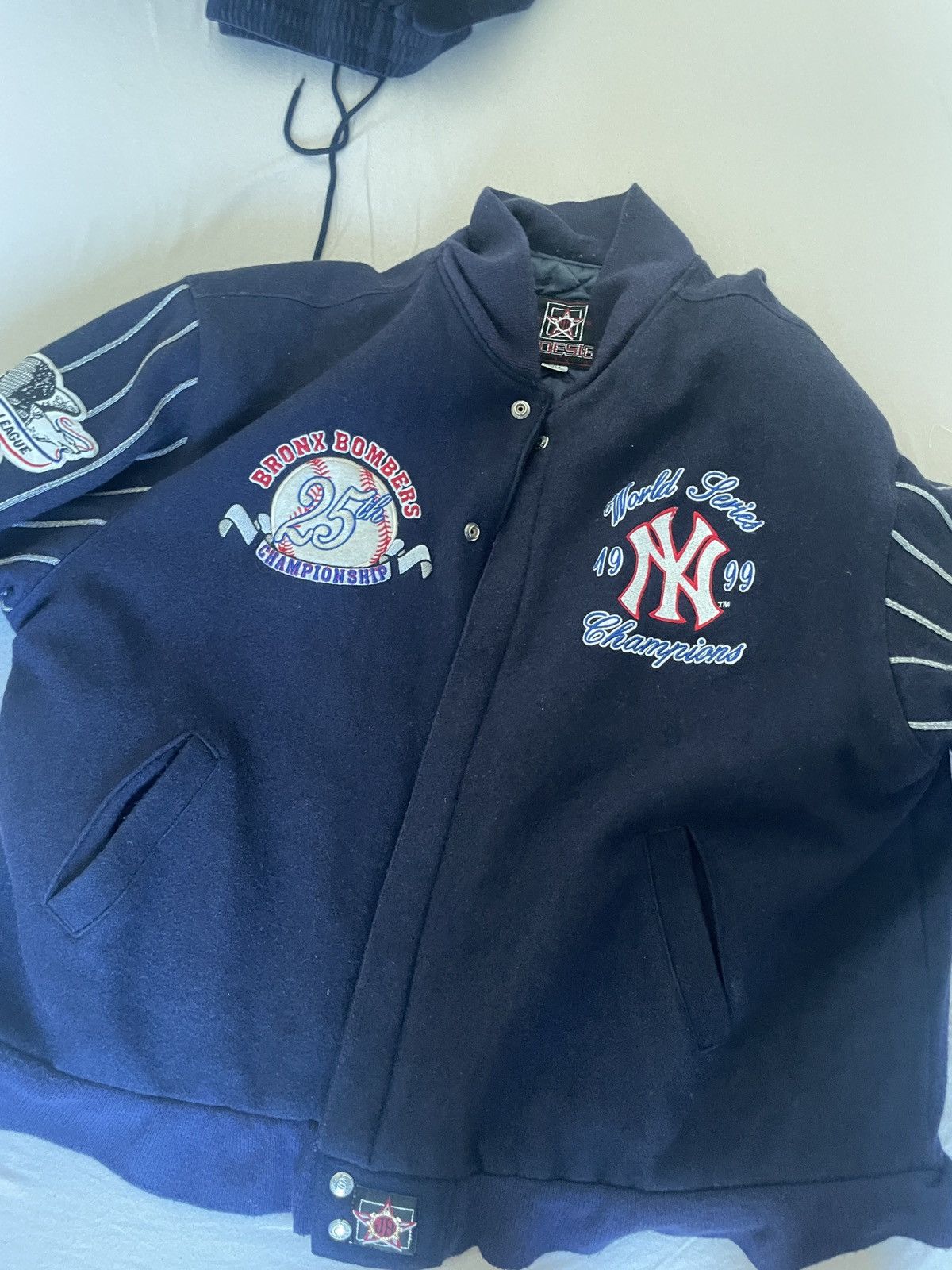 Jeff Hamilton Yankees Championship 1999 jacket Vintage