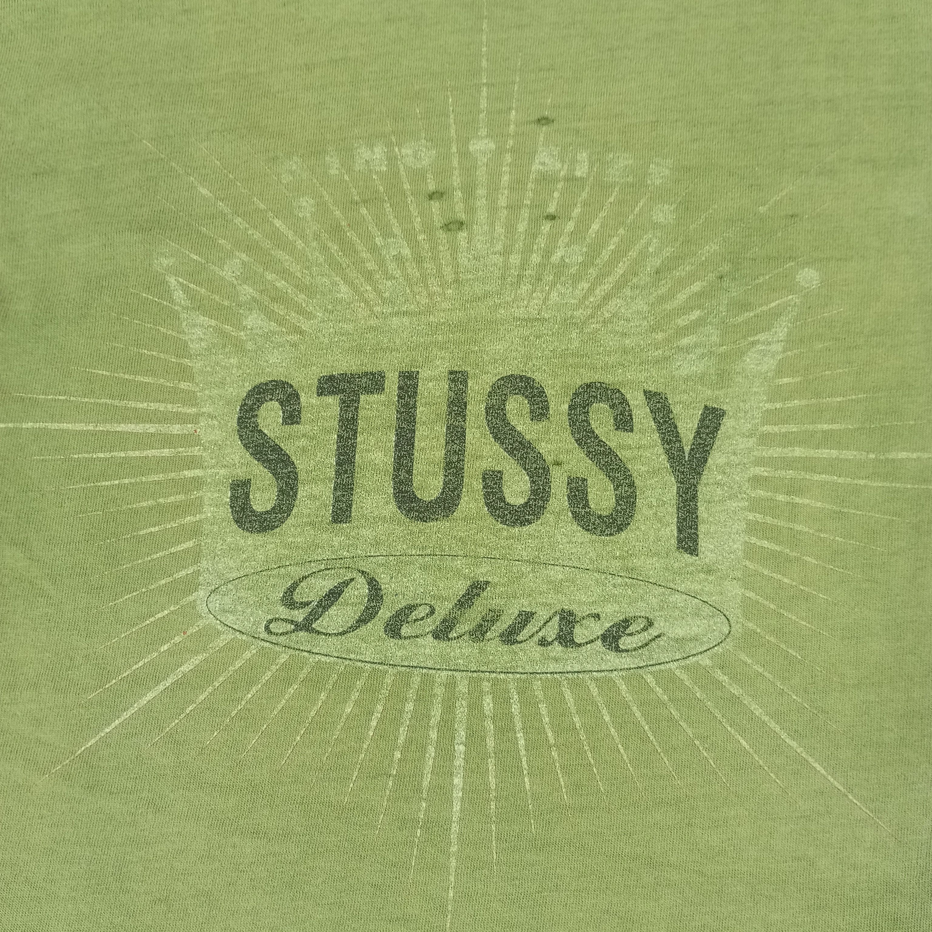 Stussy × Vintage Vintage Stussy Deluxe Streetwear Distressed Tshirt Size US S / EU 44-46 / 1 - 2 Thumbnail