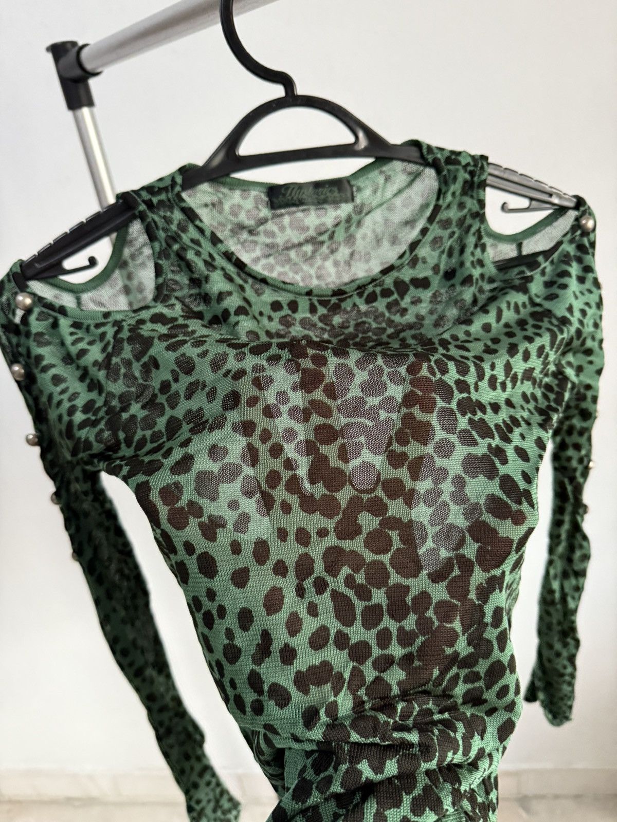 Hysteric Glamour Hysteric Glamour green leopard print long-sleeve Size S / US 4 / IT 40 - 9 Thumbnail