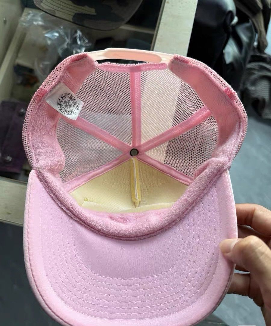 Chrome Hearts Chrome Hearts Embroidered Pink Hat 45 Men Size ONE SIZE - 5 Thumbnail