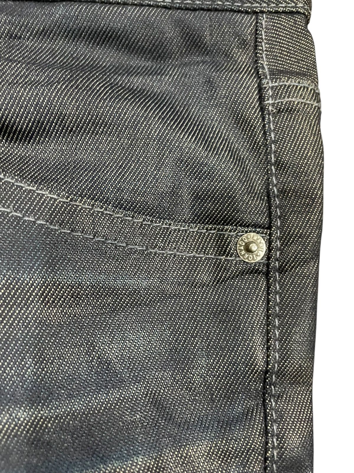 Japanese Brand Tornado Mart Stonewash Rigid Lowrise Jeans W32" x L37" Size US 32 / EU 48 - 13 Thumbnail