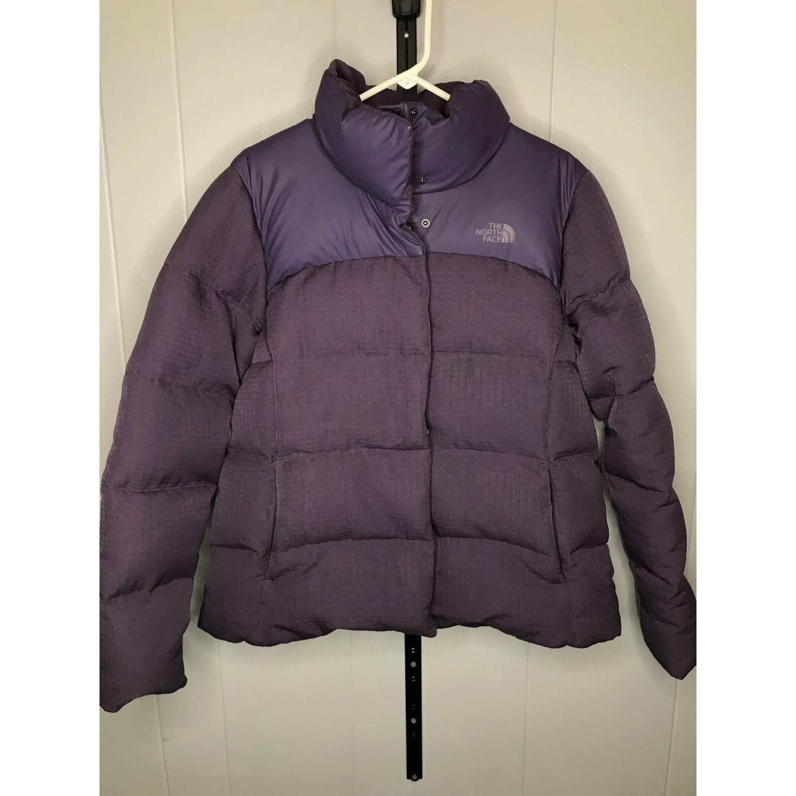 The North Face North Face Womens sz LG Purple Nuptse 700 Goose Down Winter Size L / US 10 / IT 46 - 1 Thumbnail