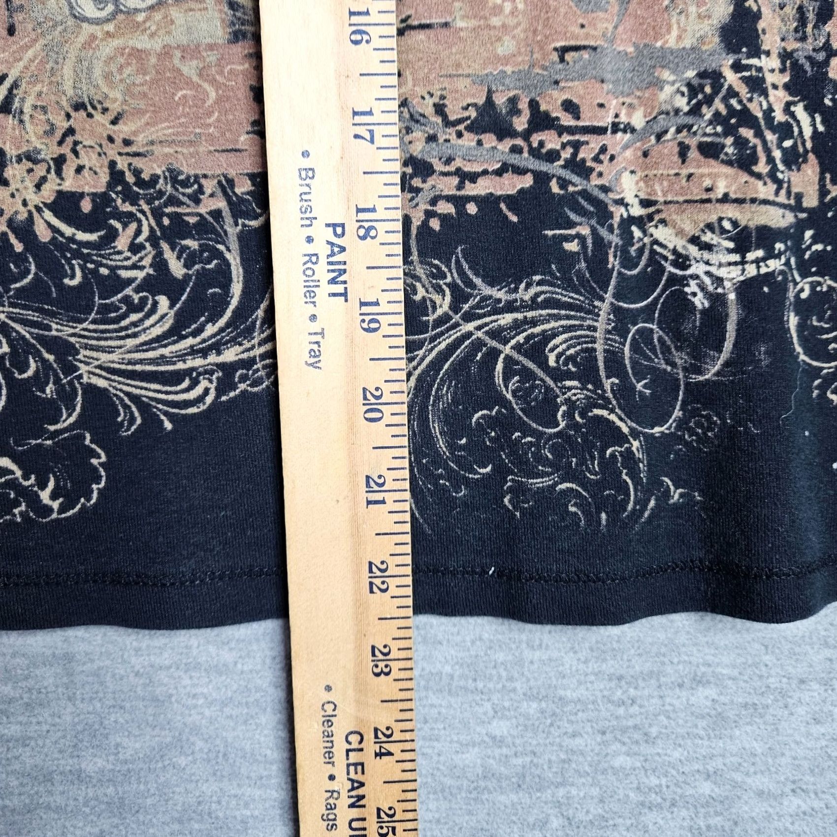 Apt. 9 APT.9 Women's Y2K Espresso Caffe Graphic Tie-dye Short Sleeve Tee XL Size 40" / US 18 - 4 Thumbnail