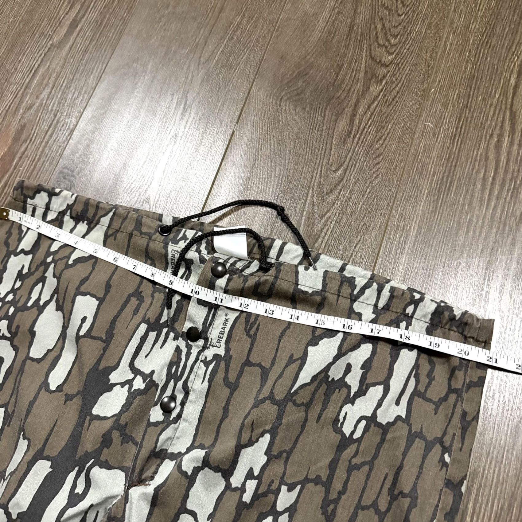 Vintage VINTAGE Trebark Camo Pants Mens Medium Brown Hunting Drawstring Relaxed Fit USA Pants Mens Medium Brown Camouflage Size US 31 - 6 Thumbnail
