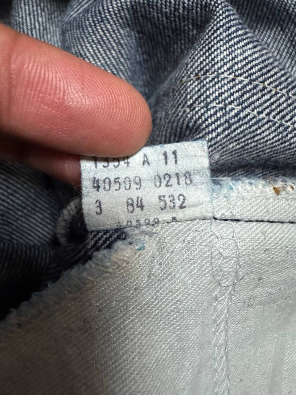 Levi's 💥Rare💥Vintage Levi's 80's Orang Tab Stoned Washed Size US 27 - 9 Thumbnail