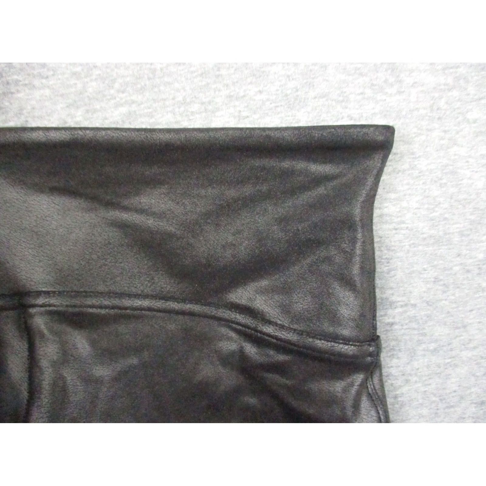Spanx SPANX Assets All Over Faux Leather Leggings Small Women Black Shaping Pants Shaping Pants Size 28" / US 6 / IT 42 - 7 Thumbnail