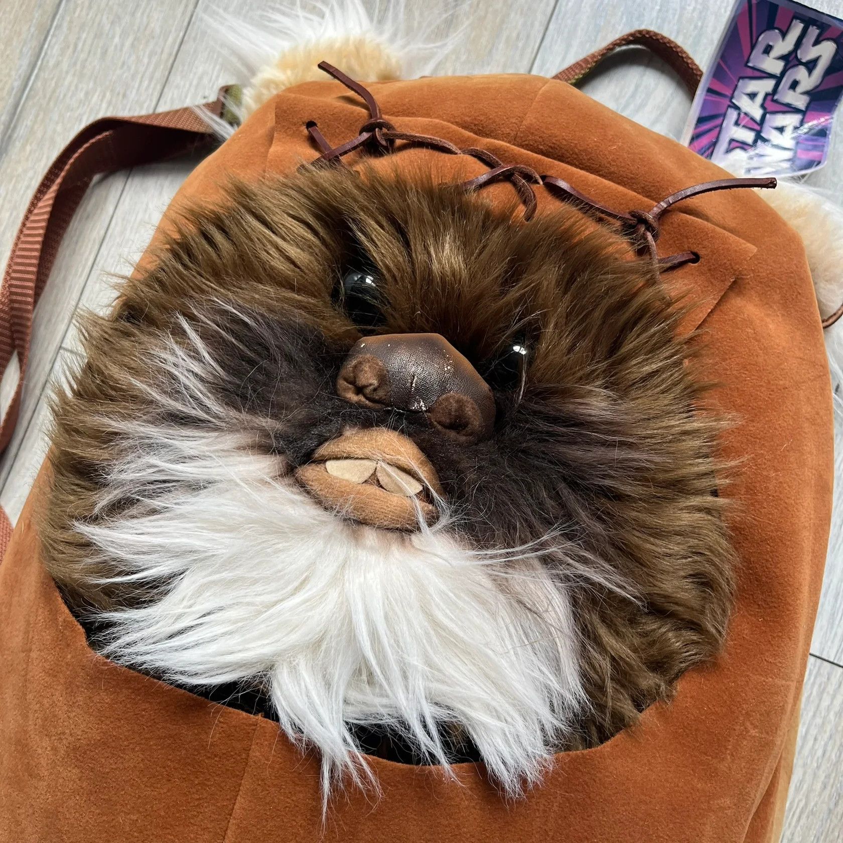 Star Wars Star Wars 90's Ewok Wicket Head Backpack Size ONE SIZE - 3 Thumbnail