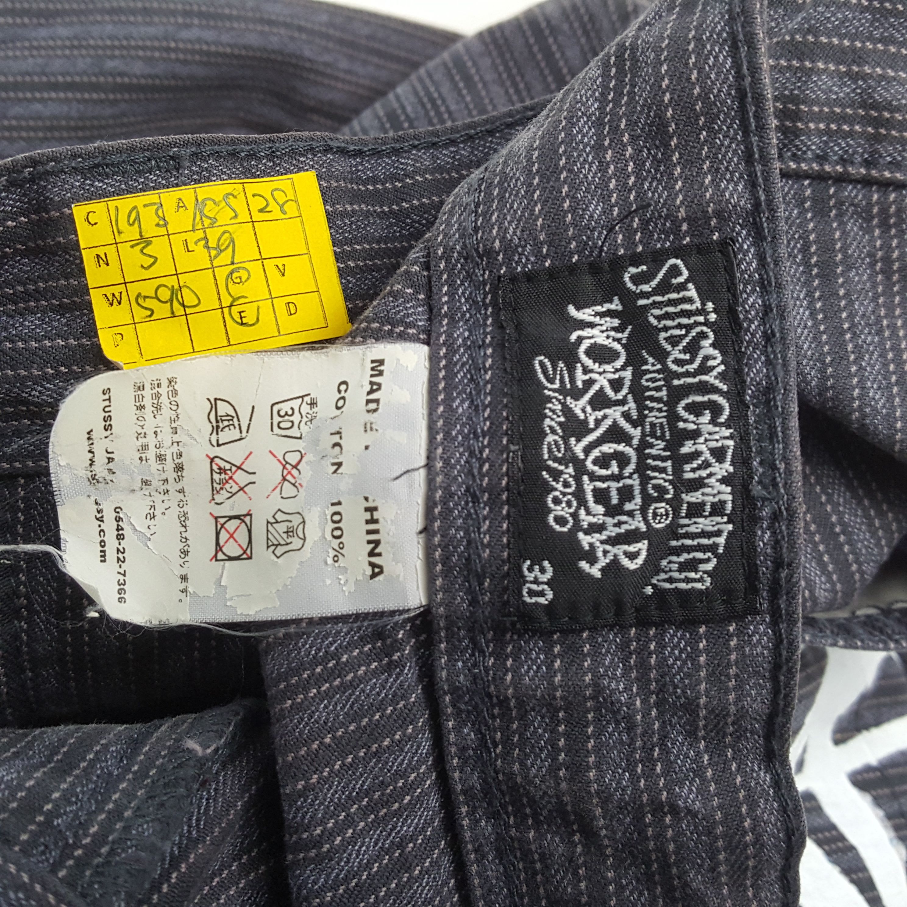 Stussy × Vintage Vintage STUSSY American Streetwear Style Pants Size US 31 - 13 Thumbnail