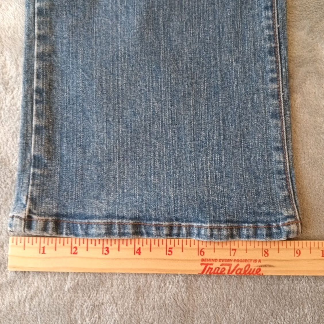 Gap Gap Jeans Bootcut Womens Size 16 Long 36x36 Medium Wash Blue Cotton Blend Denim Mid Rise 5-Pocket Stretch Regular Size 25" / US 0 / IT 36 - 6 Thumbnail