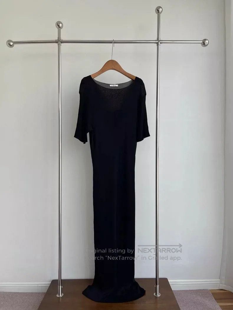 The Row Gifu Black Dress.