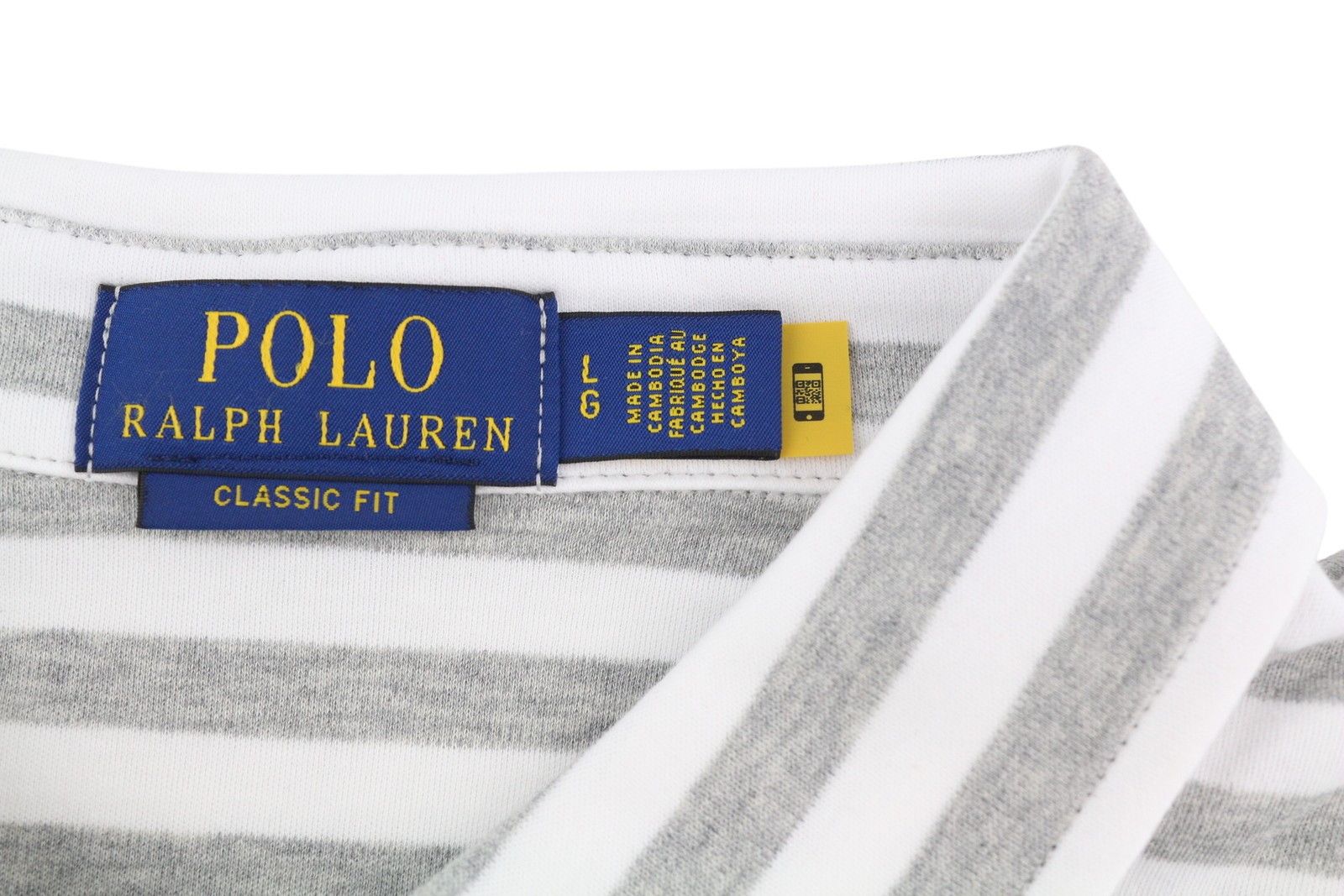 Polo Ralph Lauren CLASSIC FIT L Short Sleeve Polo Neck Striped Logo 84549 Size US L / EU 52-54 / 3 - 5 Thumbnail