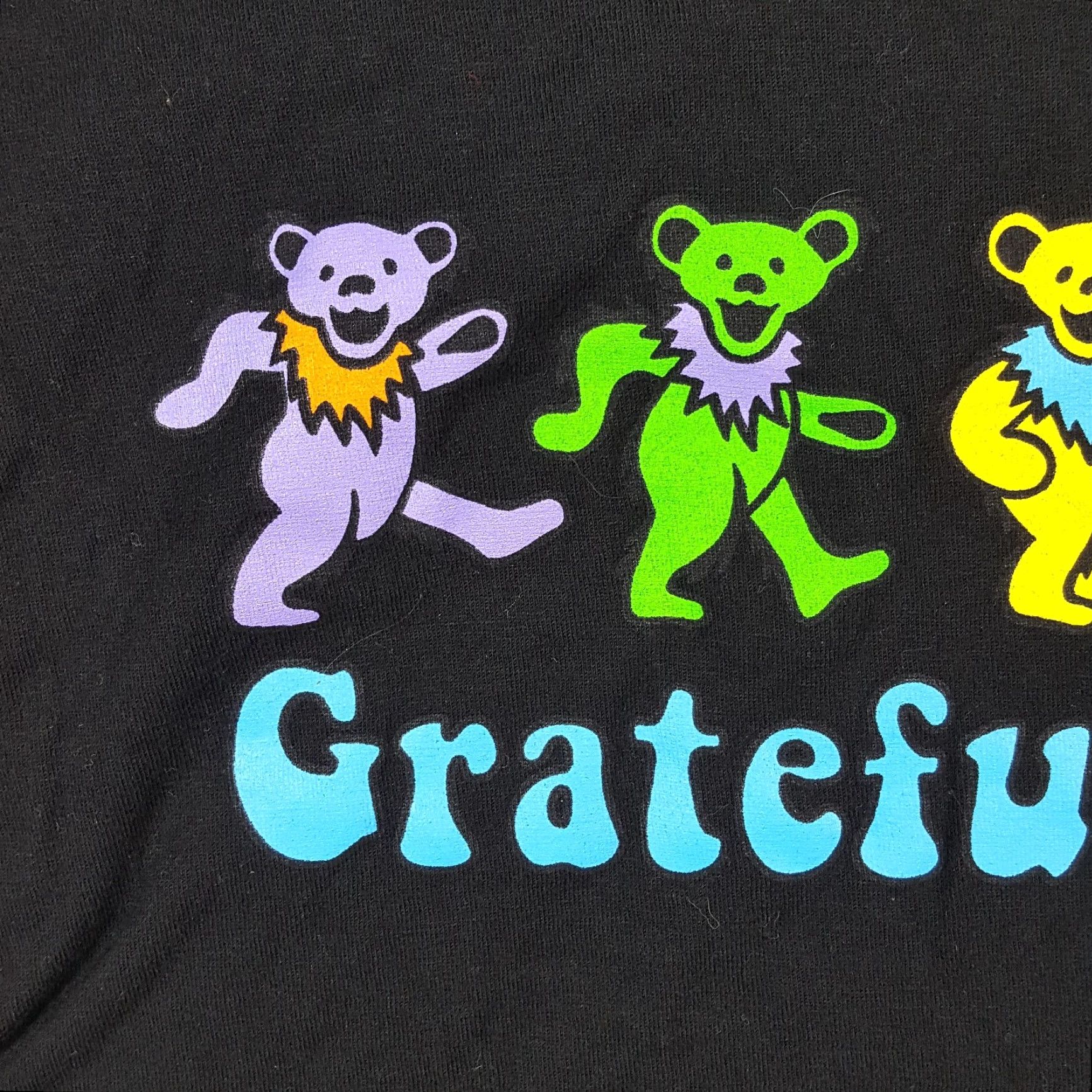 Etro VINTAGE Grateful Dead T-Shirt Women's Medium Short Sleeve Black 90s Retro Music Hippie Outdoor Rock Size M / US 6-8 / IT 42-44 - 3 Thumbnail