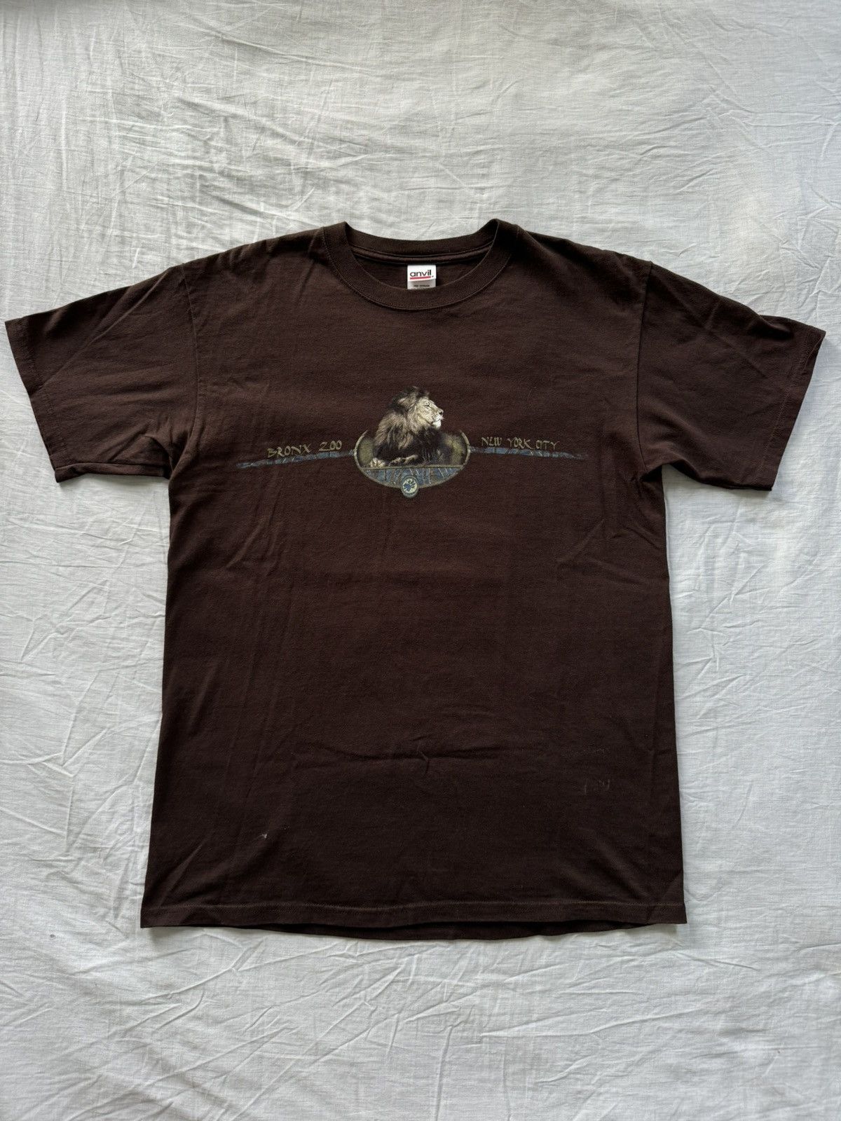Anvil Vintage Bronx Zoo NYC Lion Anvil Tee Size US L / EU 52-54 / 3 - 1 Thumbnail