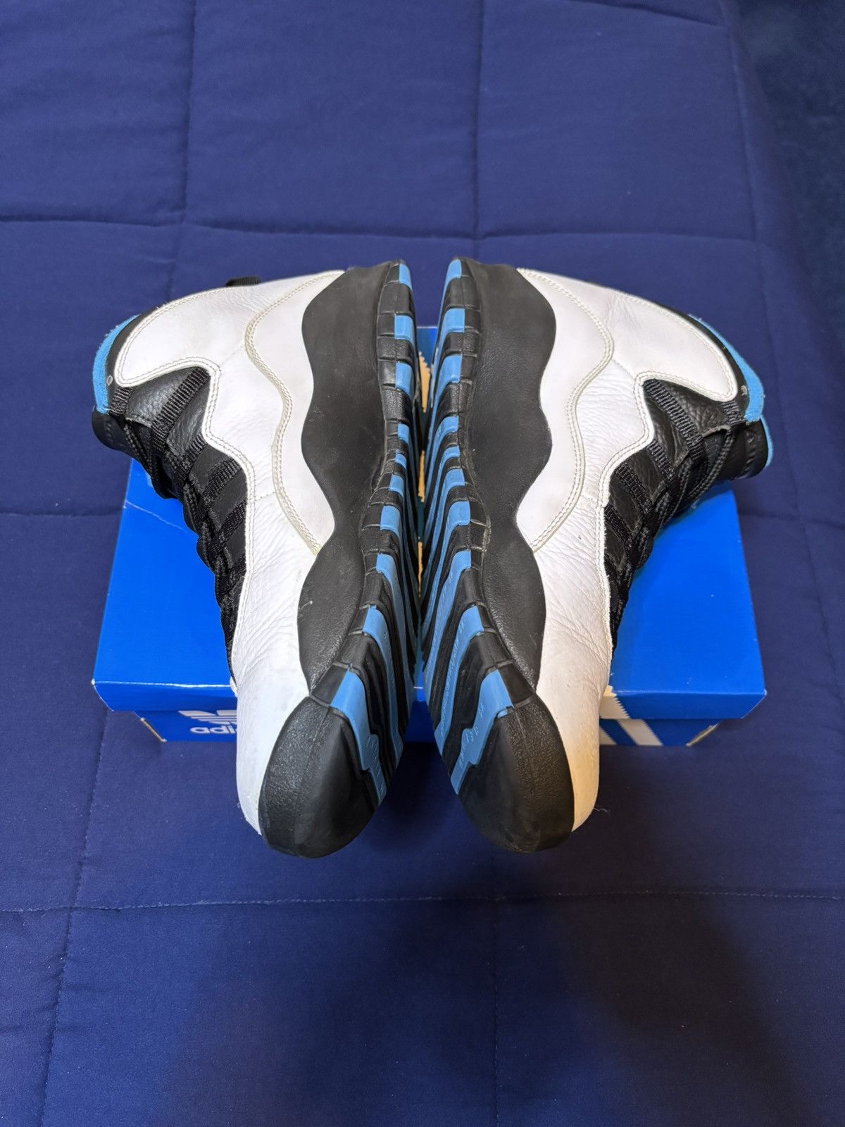 Jordan Brand Jordan 10 Retro Powder Blue 2014 Size 10 Size US 10 / EU 43 - 4 Thumbnail