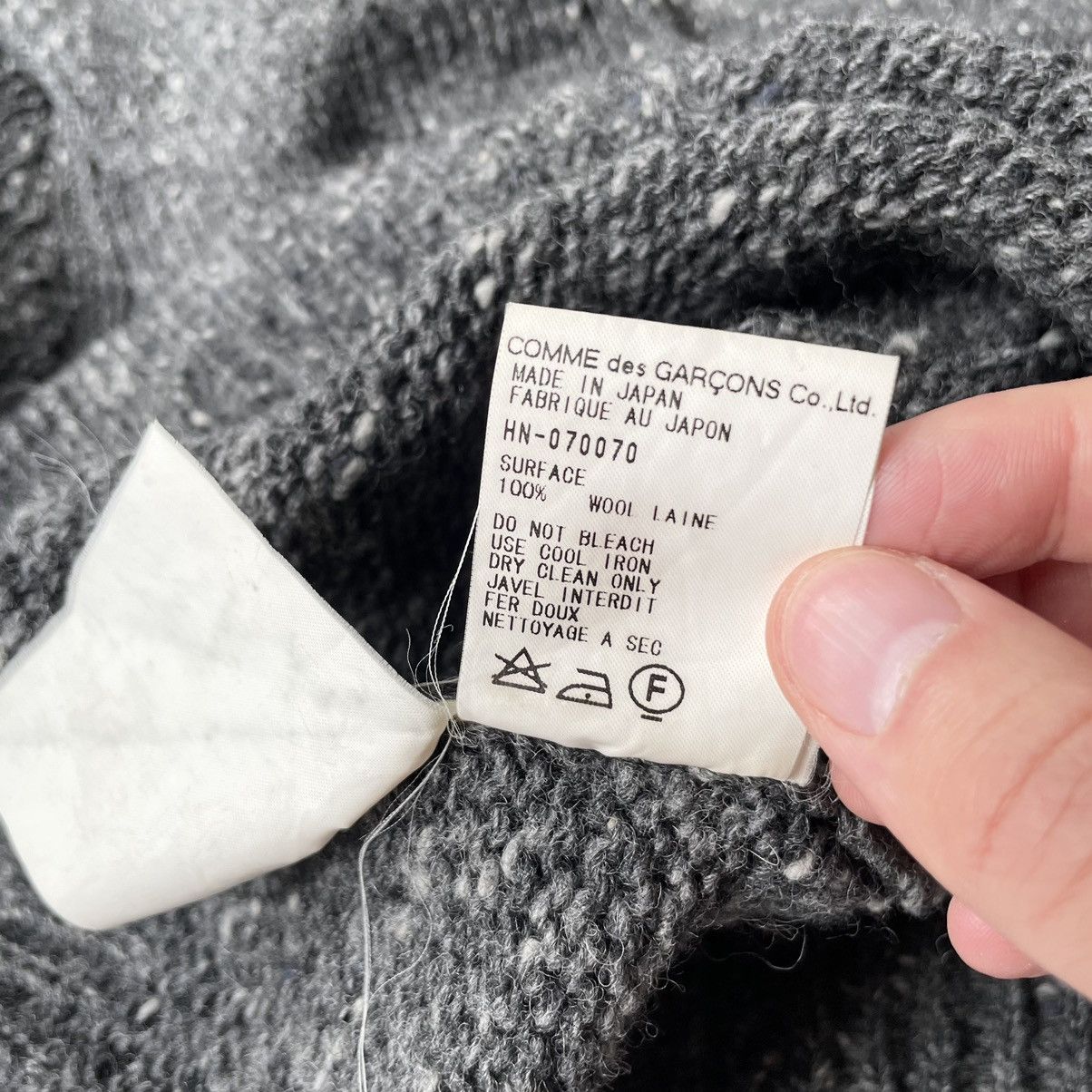 Comme des Garcons A/W 1998 ‘Scar Stitch Detail’ Wool Sweater Size US M / EU 48-50 / 2 - 9 Thumbnail