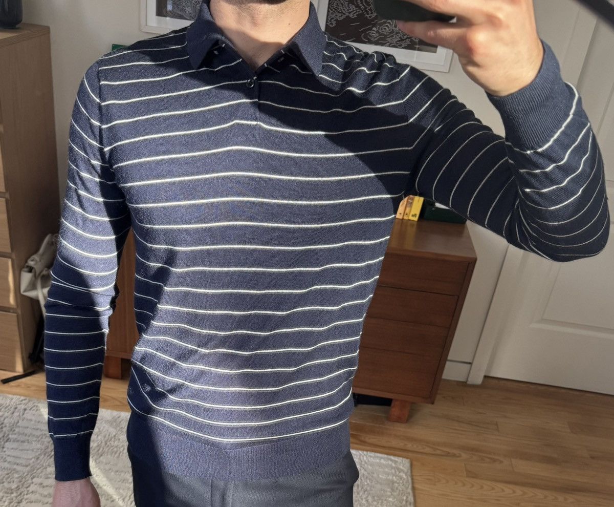 Ralph Lauren Ralph Lauren Striped Long Sleeve Polo Size US M / EU 48-50 / 2 - 2 Thumbnail