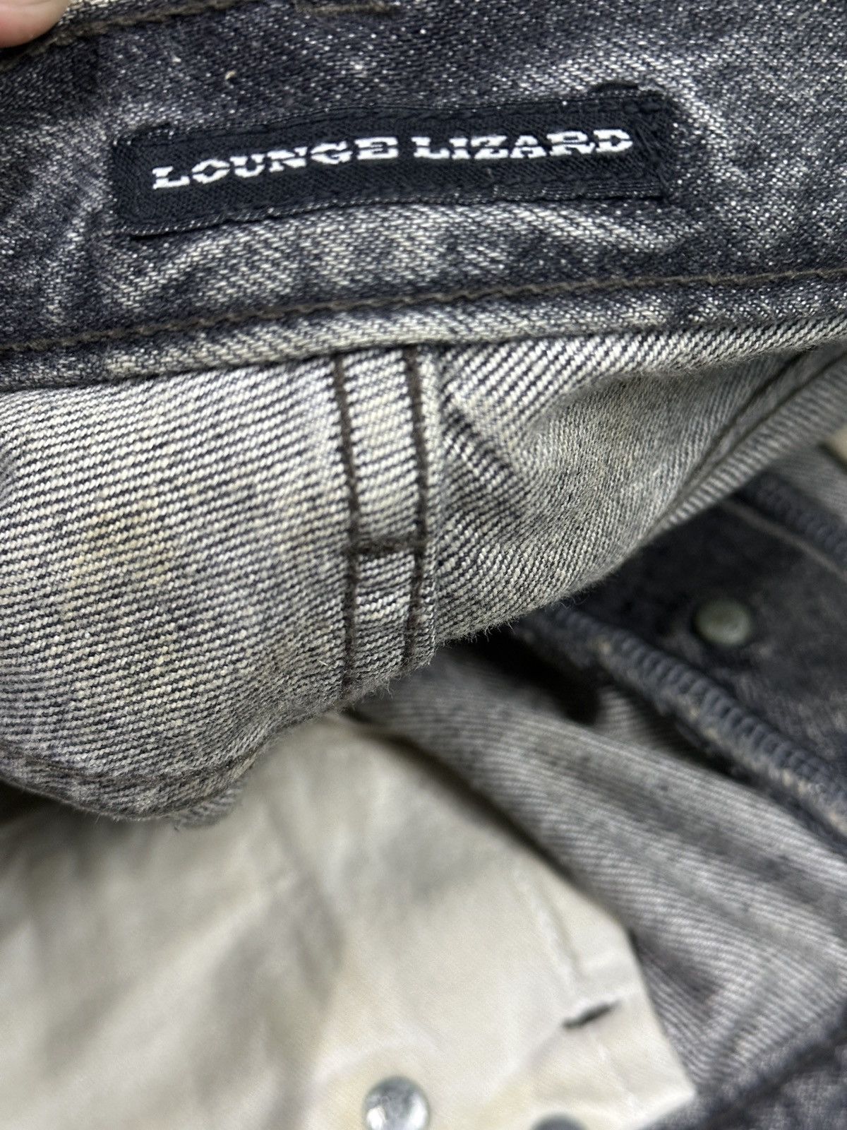 Lounge Lizard Japanese Designer💥 Designer Lounge Lizard Distress Skinny Size US 30 / EU 46 - 6 Thumbnail