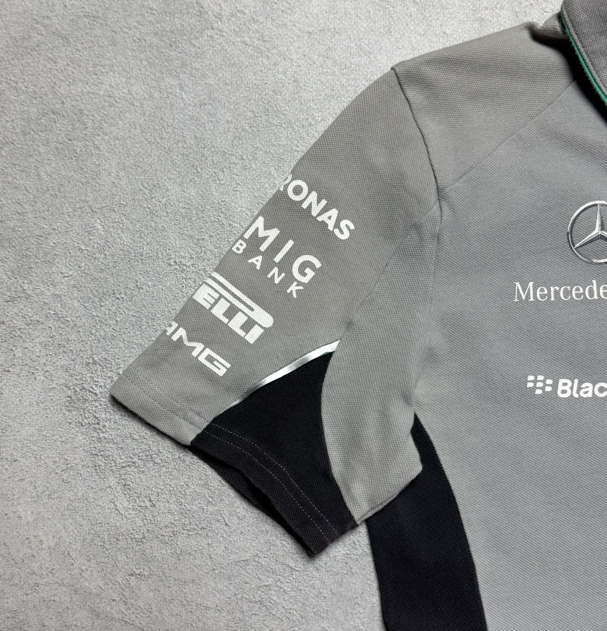 Puma Puma Mercedes-Benz Formula 1 Racing Team Polo Shirt Size S / US 4 / IT 40 - 5 Thumbnail