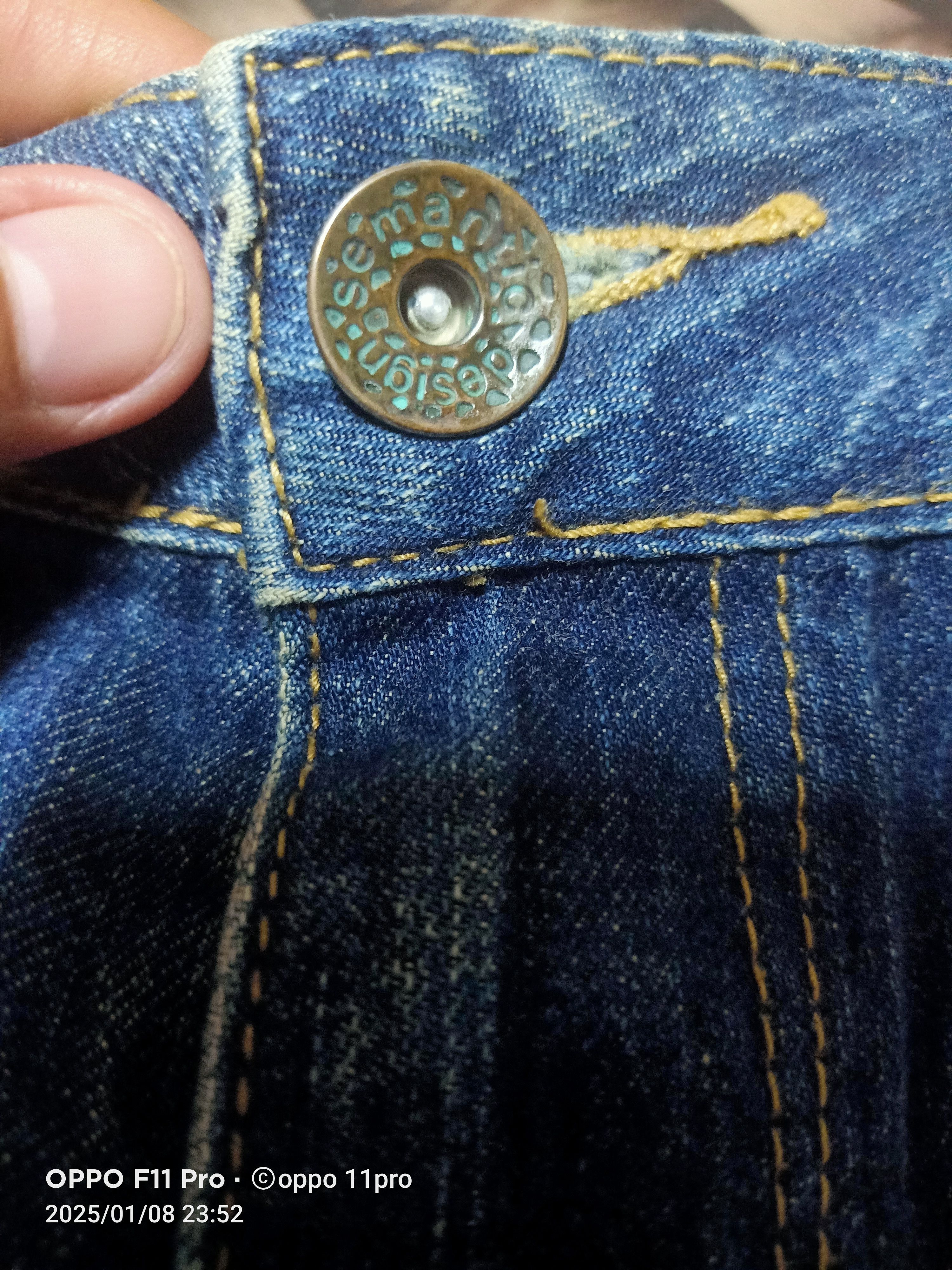 If Six Was Nine × Japanese Brand × semanticdesign Semantic Design Distressdenim flare Size US 33 - 10 Thumbnail