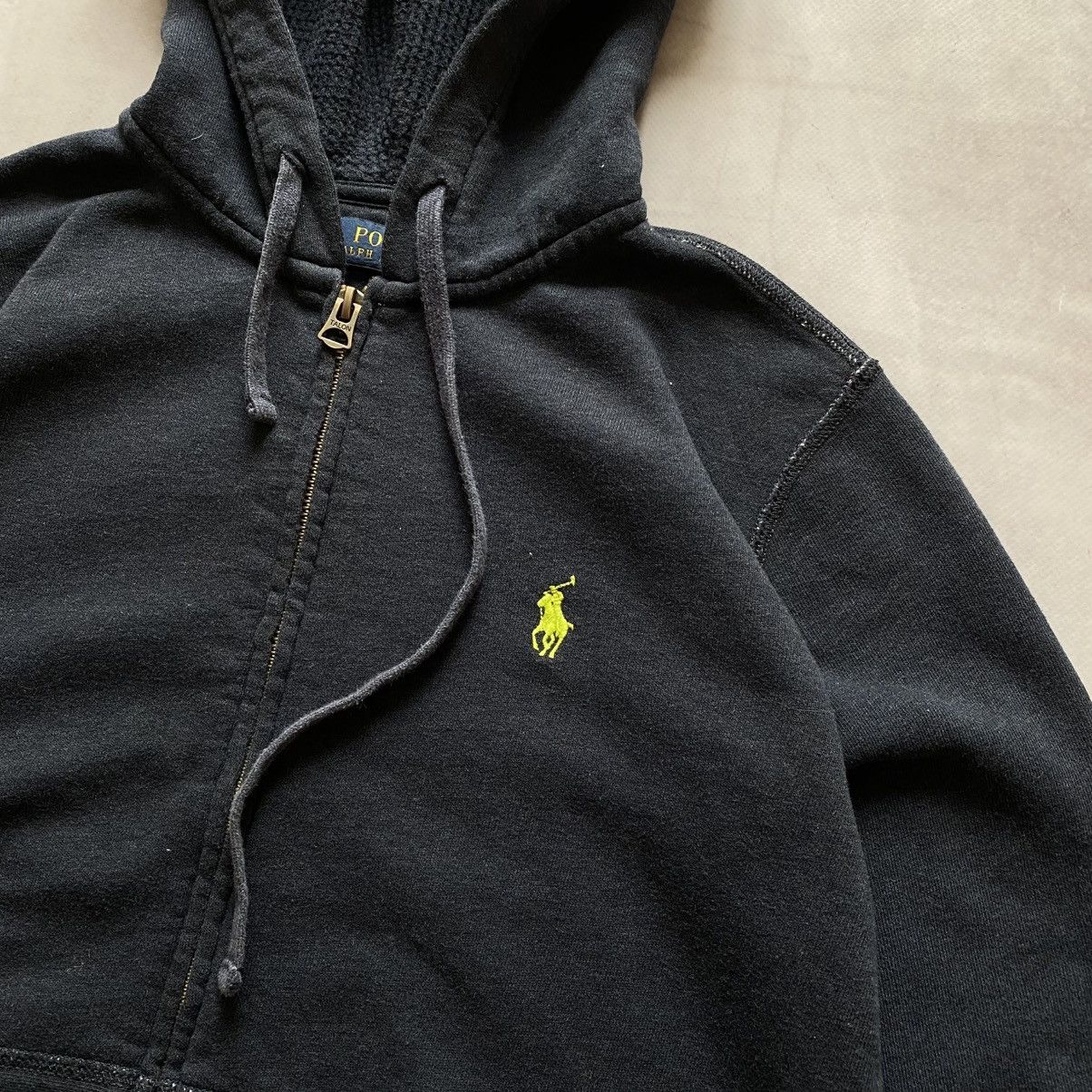 Polo Ralph Lauren × RRL Ralph Lauren × Ralph Lauren Vintage Polo Ralph Lauren Zip Up Hoodie Jacket RRL Vibe Size M / US 6-8 / IT 42-44 - 3 Thumbnail