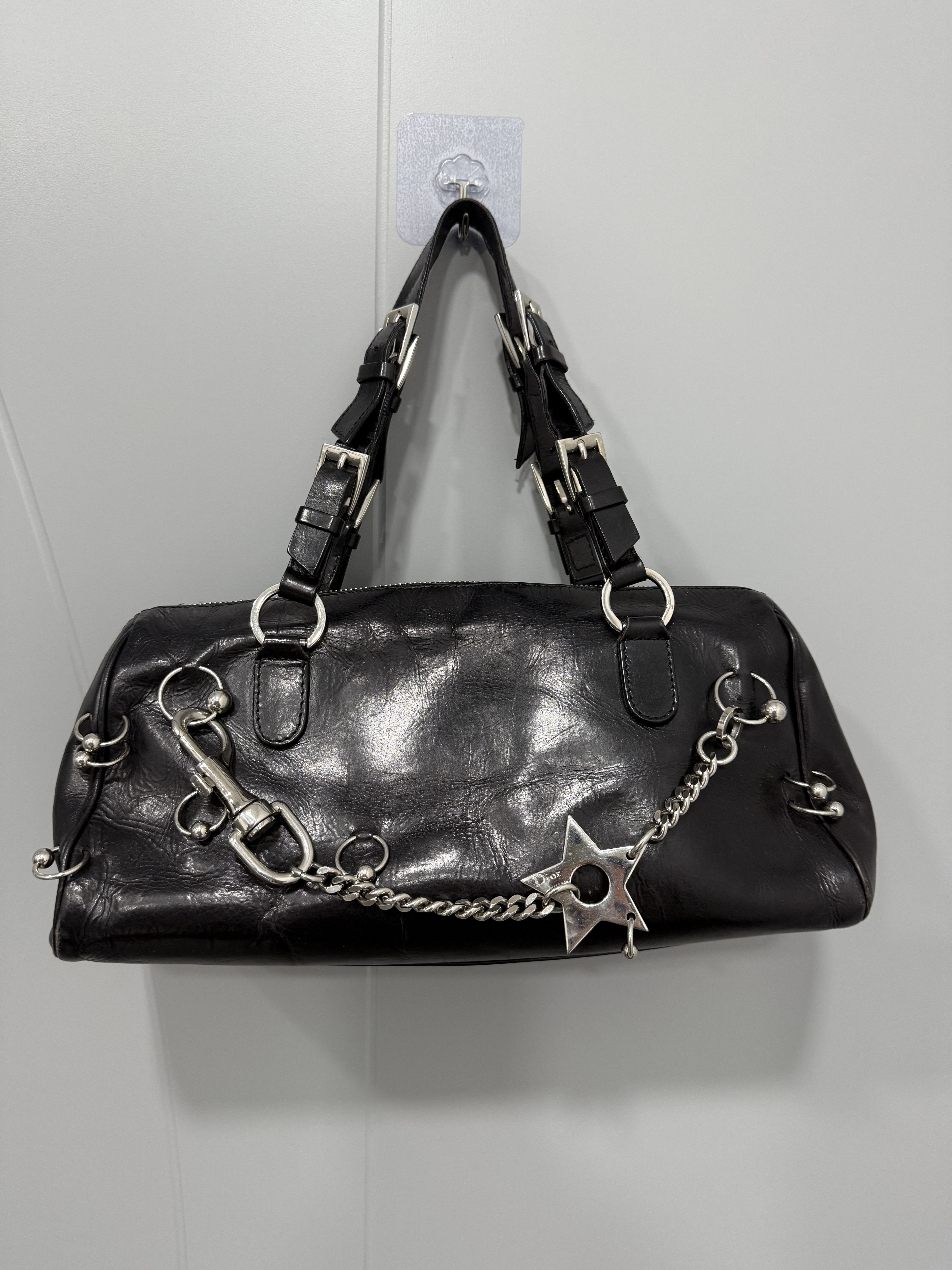 Christian Dior hardcore pierced bag by John Galliano Vintage