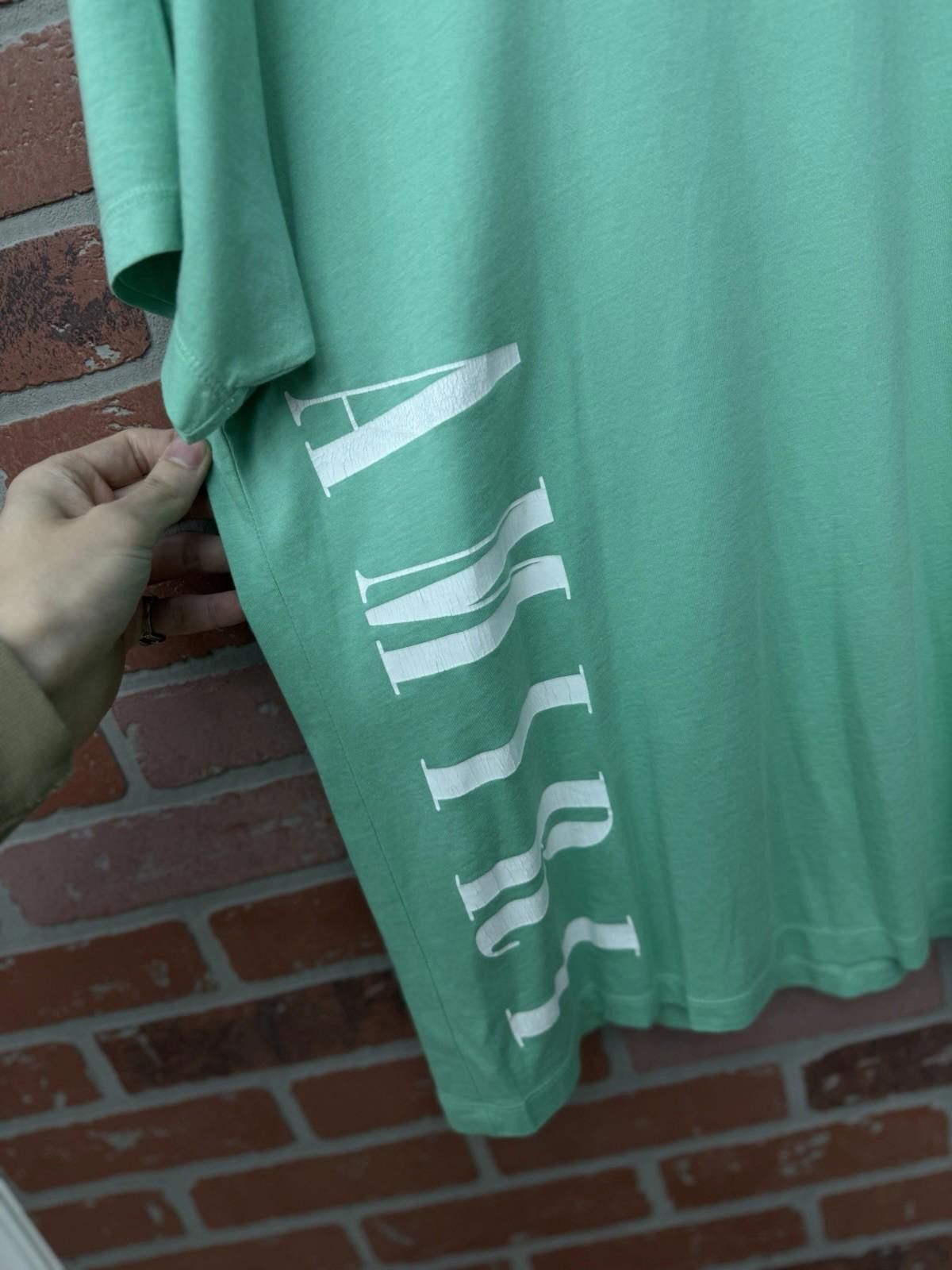 Amiri Size Medium- Amiri Tee Teal Blue Shirt Logo Size US M / EU 48-50 / 2 - 4 Thumbnail