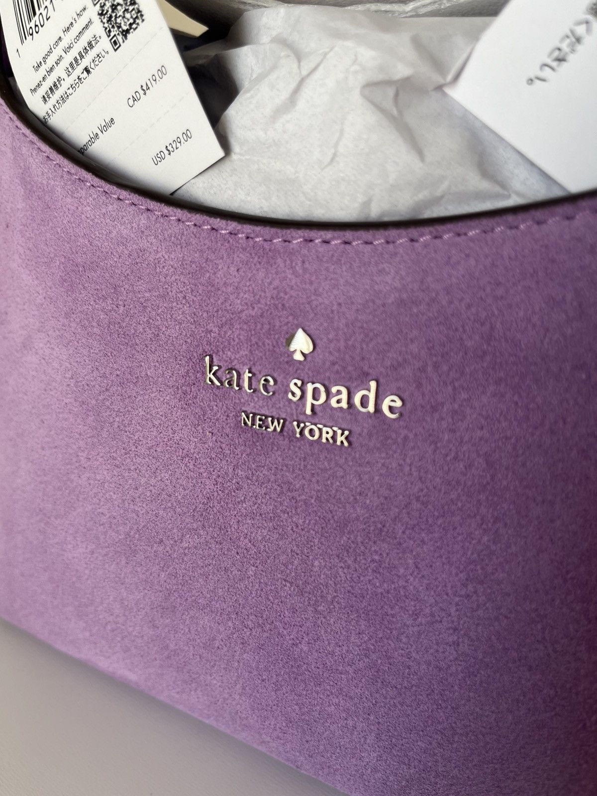 Kate Spade Kate Spade 454 Suede Mini Crossbody Size ONE SIZE - 11 Thumbnail