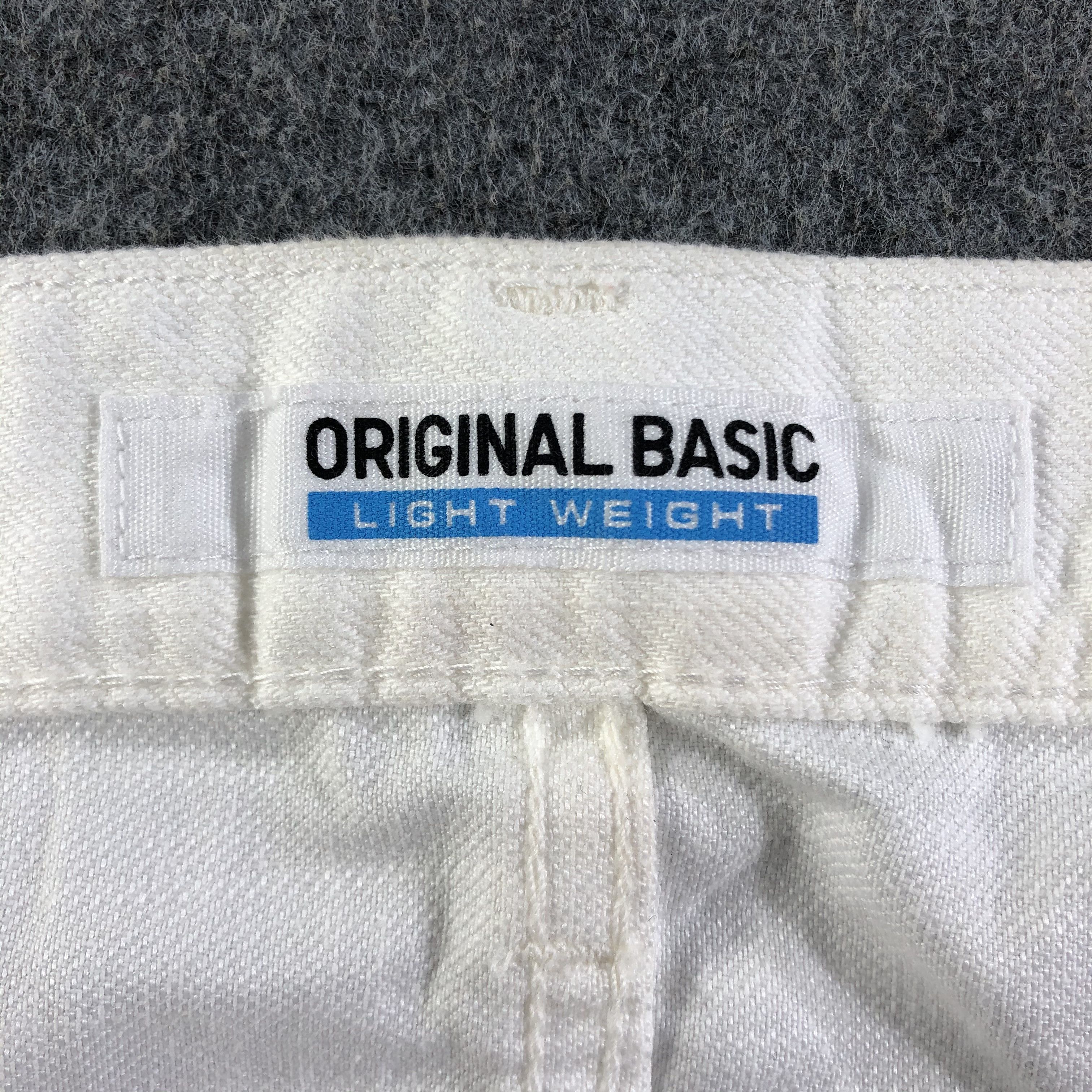 Japanese Brand Uniqlo Jeans White Denim -J2776 Size US 34 / EU 50 - 7 Thumbnail