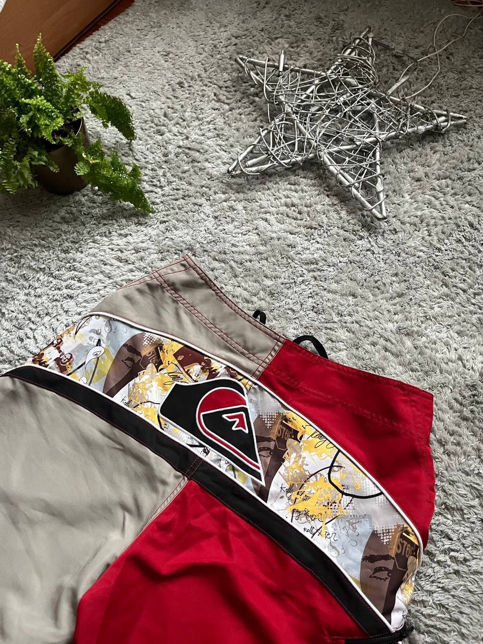 Quiksilver × Vintage Quicksilver Shorts Streetwear Vintage Graffiti Sk8 Logo Size US 31 - 2 Thumbnail