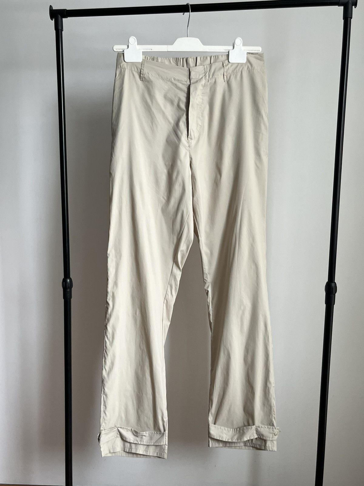 Helmut Lang Archive Helmut Lang AW98 bondage nylon trousers Size US 31 - 1 Thumbnail