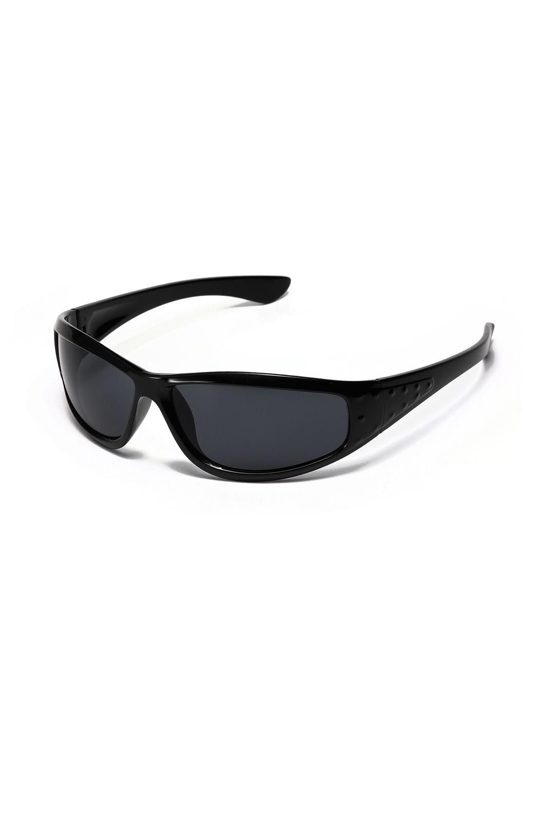 Other Vtg Y2k Avant Garde Futuristic Sunglasses Black Unisex OS Size ONE SIZE - 1 Thumbnail