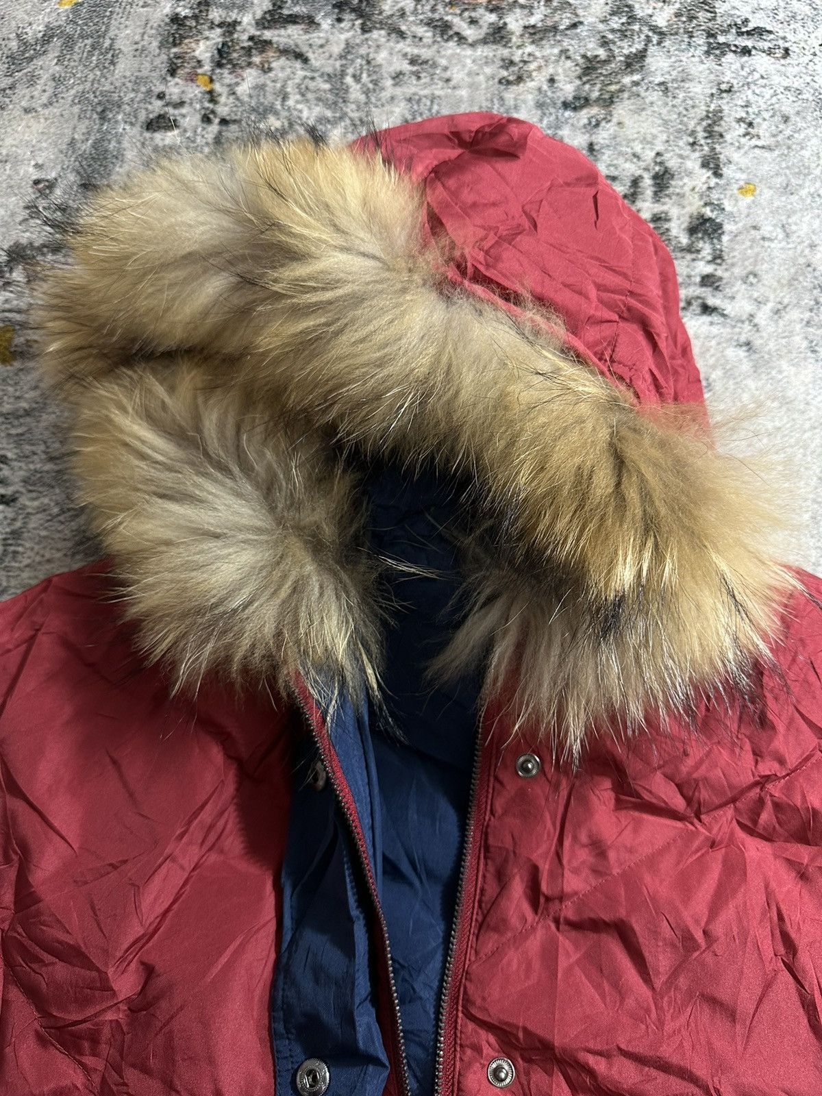 If Six Was Nine × Japanese Brand × Le Grande Bleu (L.G.B.) ALBACHER BOXY FUR ZIPHOODED JACKET IF SIX WAS NINE LGB STYLE Size US XXL / EU 58 / 5 - 6 Thumbnail
