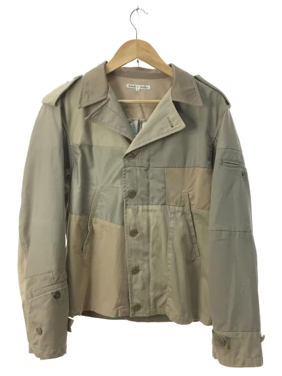 Image of Needles Reconstructed Military Jacket in Beige, Men's (Size Small)